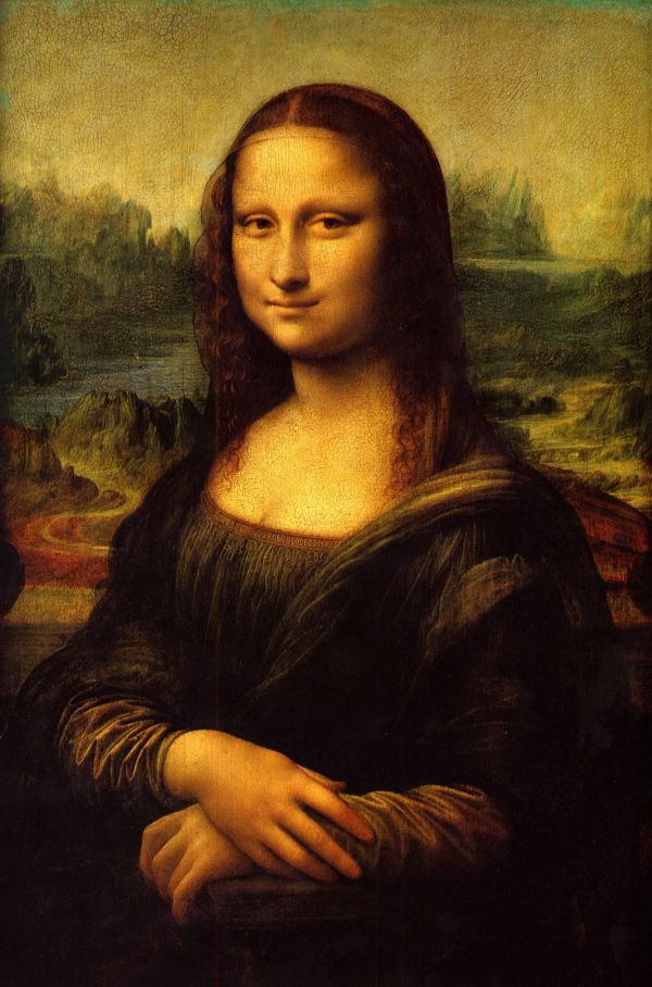 Mona Lisa, hand-painted oil reproduction